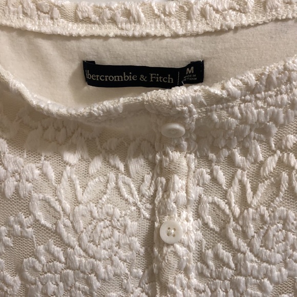 Abercrombie lace crop top - Picture 2 of 4